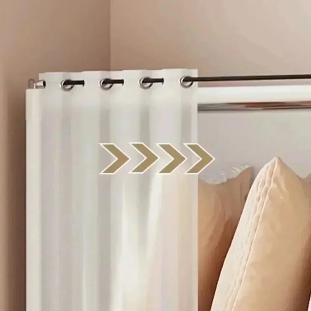 Armoire de rangement anti-poussière pour chambre à coucher T1 avec rideaux, bibliothèque simple, armoires multicouches, grande capacité
