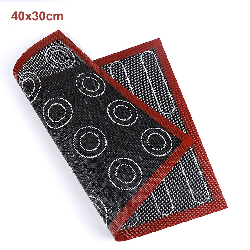 Siliconen Bakmat Non-stick Oven Vel Liner Bakkerij Keuken Bakvormen Accessoire Gereedschappen Gebak Macaron Pad Voor Koekjes