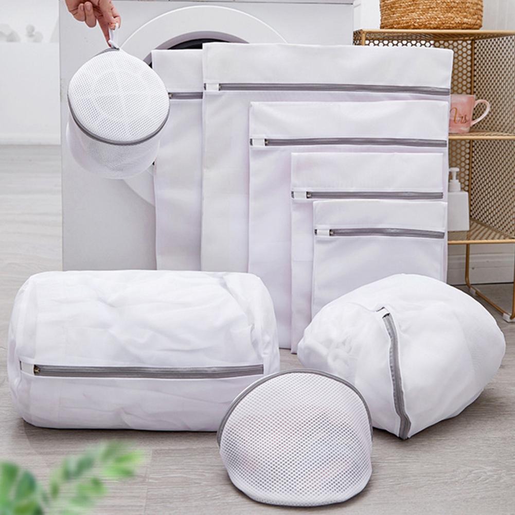 Great Bra Bag with Zipper Tear Resistant Lightweight Hosiery Clothes Mesh Bag Accessories