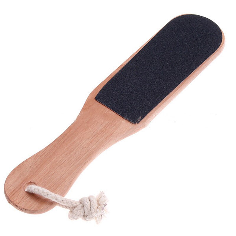Double-sided Foot File Pedicure Tool Feet Dead Skin Coarse Callus Remover Foot Care Wood Double-sided File Pedicure Foot Tools