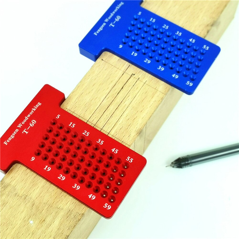 T60 T-typ Herrscher See Ritzen Sauerei Lineal Zeichnung Kennzeichnung Holz Messgerät Holz Messgerät Holzbearbeitung Glasritzrades Werkzeuge Zubehör