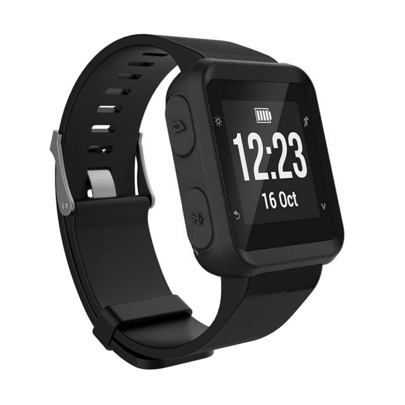 Capa protetora para smartwatch, capa para garmin forerunner 35/30/s20 siliconen, acessório para relógio