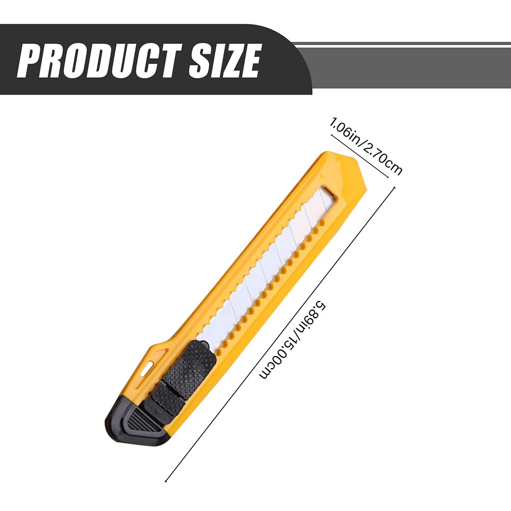 2Pcs Multi-purpose Utility Cutters Portable Box Cutters Telescopic Cutters Paper Cutters