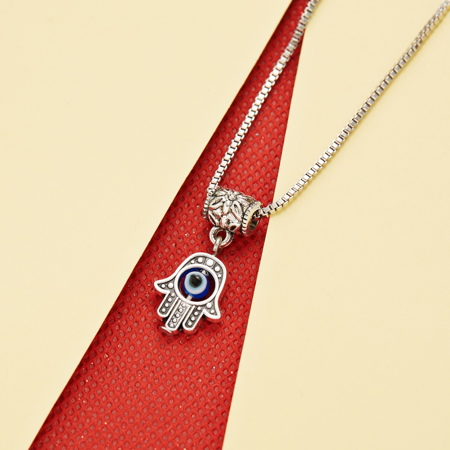 Türkische Bösen Augen Halsketten Für Frauen Vintage Schildkröte Eule Elefant Schmetterling Hamsa Hand Bule Auge Anhänger Halsketten Party