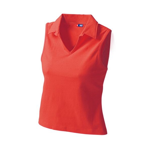 Frauen Ärmelloses Polo Hemd 149197