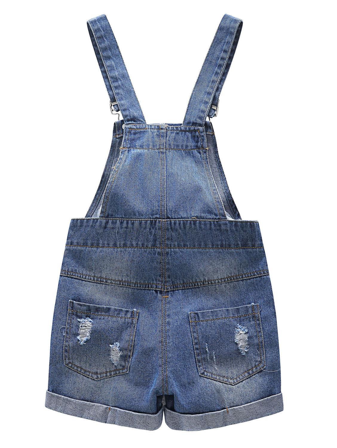 Chumhey 1-4T Toddler Short Overalls Summer Boys Girls Thin Denim Jeans Kids Jumpsuit Infant Clothing Bebe Clothes Kids Shorts