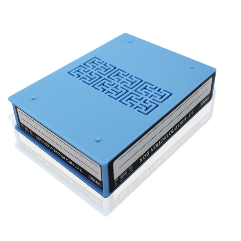 HDD Protection box case for 3.5" IDE SATA hard disk Hard Drive Protector case,HDD Enclosure with Shockproof Function