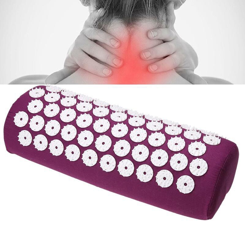 1Pcs Acupressuur Massage Mat Stress Yoga Mat Massager Kussen Voor Body Pijnbestrijding Gezondheidszorg Massager Kussen