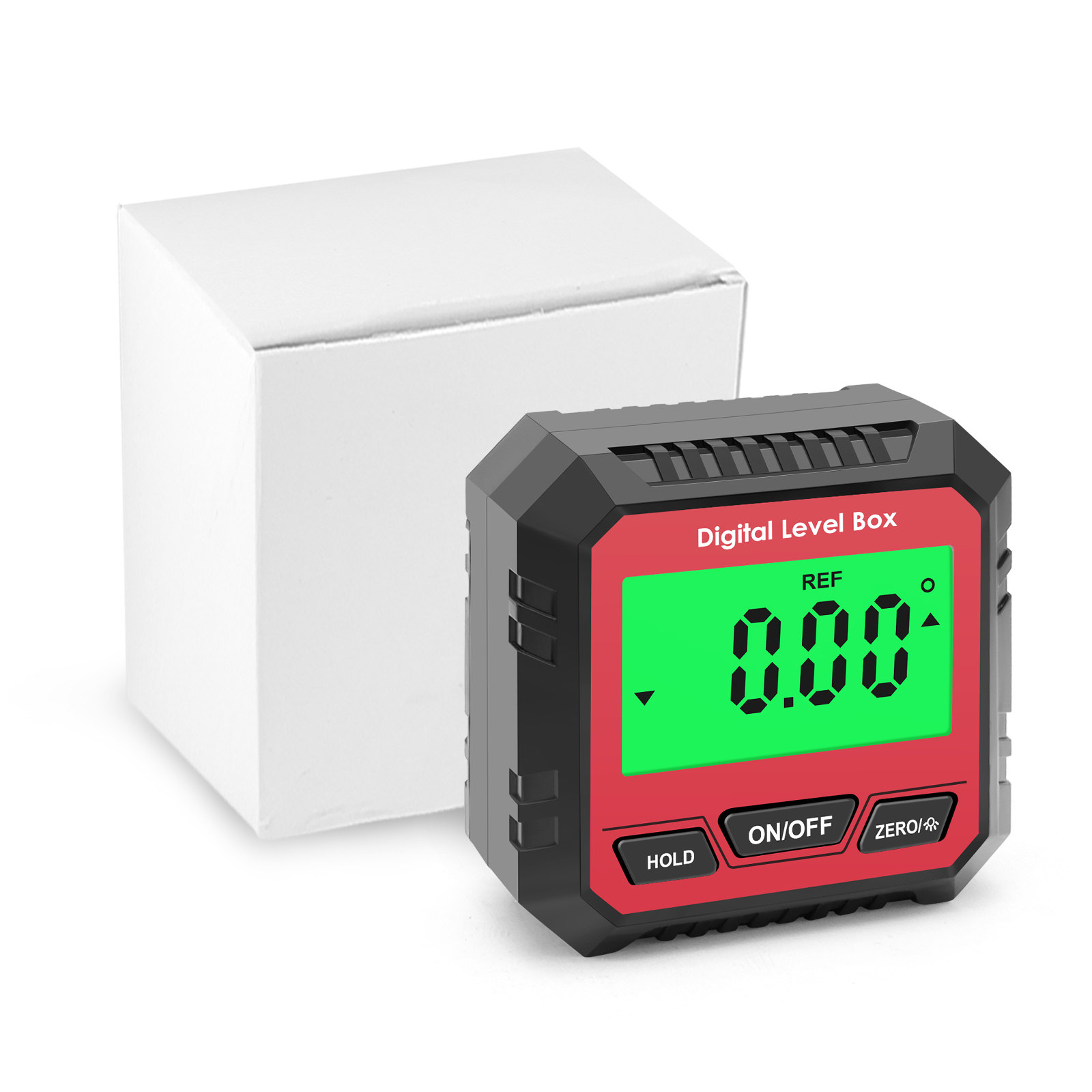 LCD Digital Angle Gauge Magnetic Protractor Inclinometer Mini Level Meter 360 Degree Angle Finder Goniometer for Decoration