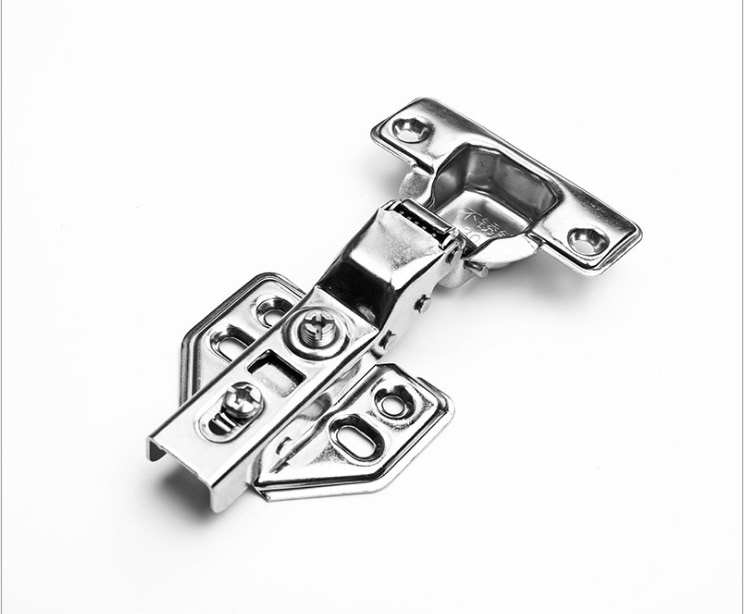 1pcs Cabinet Hinge Stainless Steel Cupboard Door Hinges Wardrobe Damper Closer Kitchen Furniture Full/Half/Embed: A1 HalfOverlay