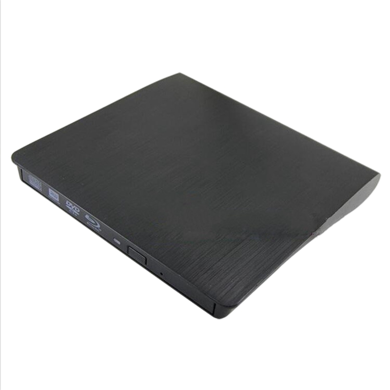 Lecteur DVD externe USB 3.0 mince lecteur CD DVD blu-ray 3D pour ordinateur portable Mac ordinateur de bureau Windows Mac OS Linux