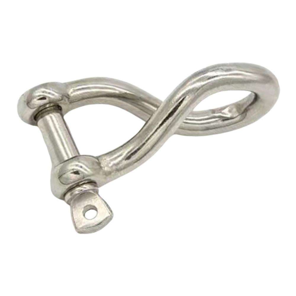 316 Stainless Steel TWIST SHACKLE Chain Shackle Rigging Fastener 10MM