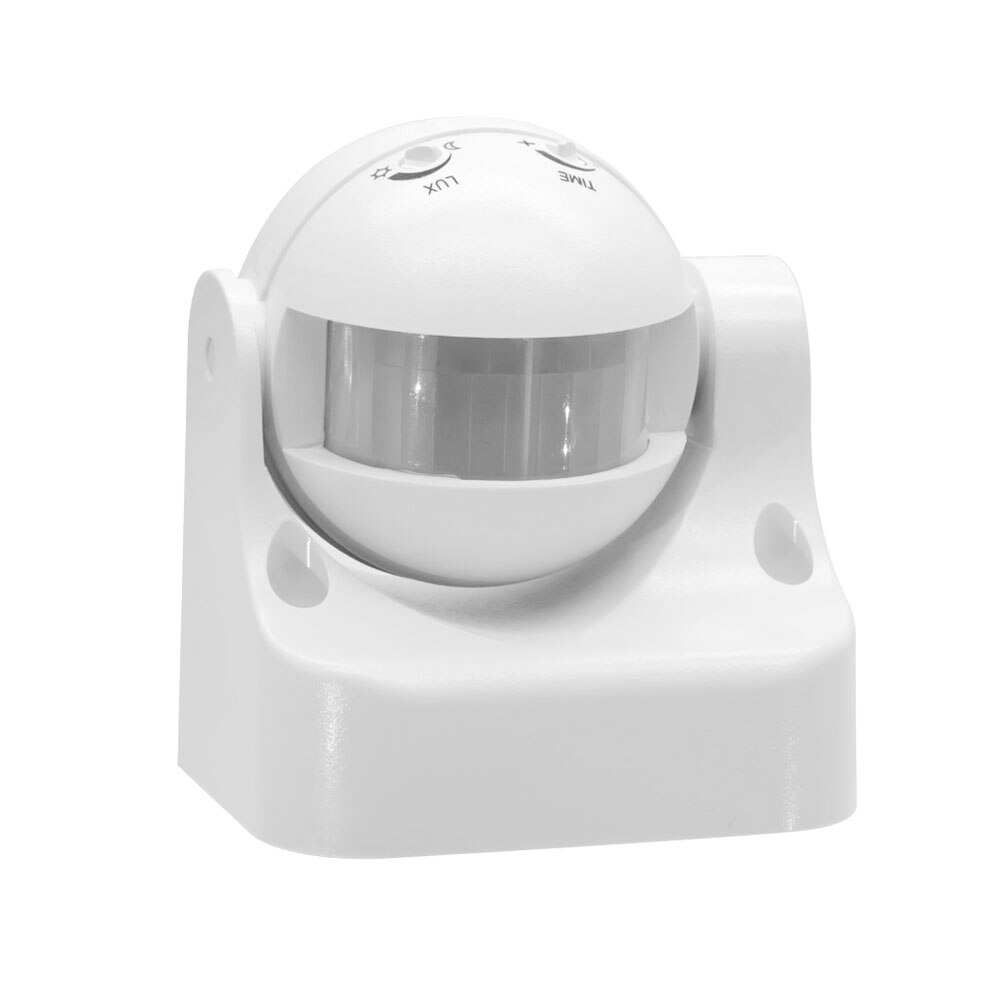 Home Security Alarm Systen 180 Degree Outdoor IP44 PIR Infrared Motion Sensor Switch Movement Detector Automatic Lighting Switch: A