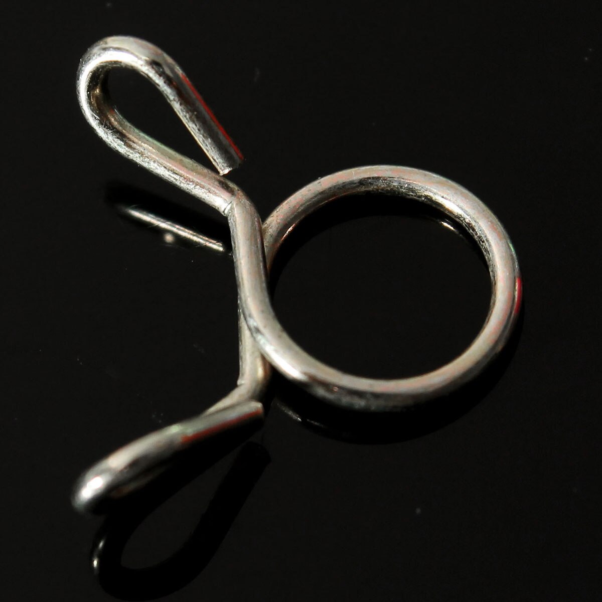 10 x Motorcycle Boat ATVs Scooter 7mm Fuel Line Hose Tubing Spring Clip Clamp