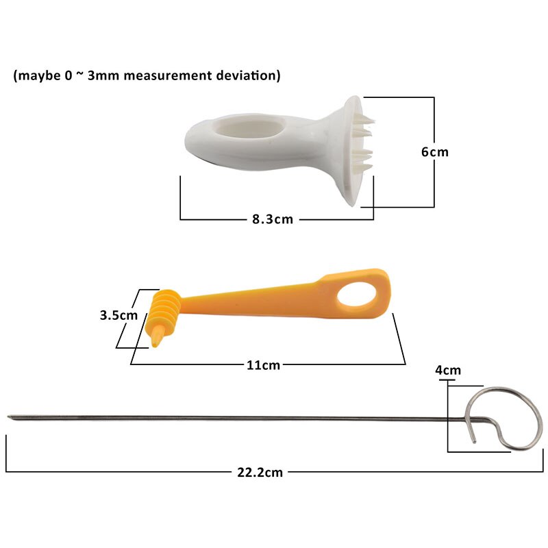 QueenTime Spiraal Aardappel Snijder Roestvrij Staal Frieten Mes Groente Gereedschap Maken Aardappelen Chips Keuken Koken Gadgets