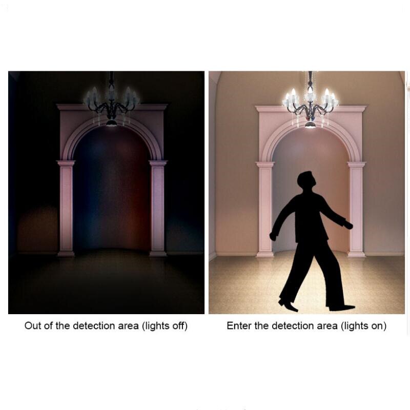 10/ 6/ 4/ 1PCS 220V PIR Motion Sensor Switch IR Infrared Human Body Induction Sensor Light Control Detector for LED Lamp or Fan