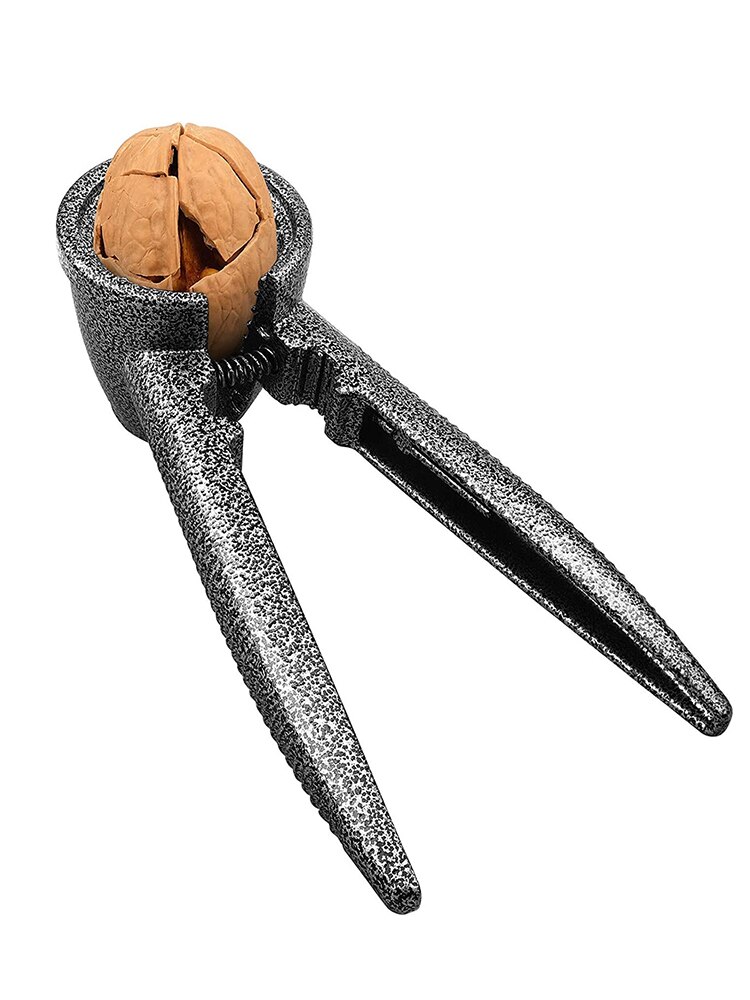 Shell Cracker Opener Double-clip Convenient Walnut Opener Sheller Walnut Opener Plier Metal Opener Nutcracker Accessories
