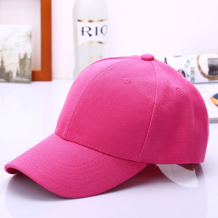 Black Cap Solid Color Baseball Cap Snapback Caps Casquette Hats Fitted Casual Gorras Hip Hop Dad Hats For Men Women Unisex: roseo