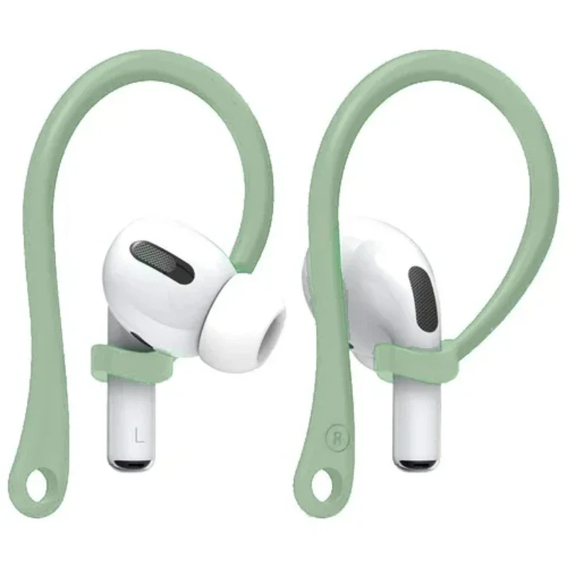 Soft Silicone Anti Lost Hook Earphones for Apple Airpods 1 2 3 Air Pods Pro Bluetooth Wireless Headphone Earbuds Ear Tips Strap: XS / SKY BLUE