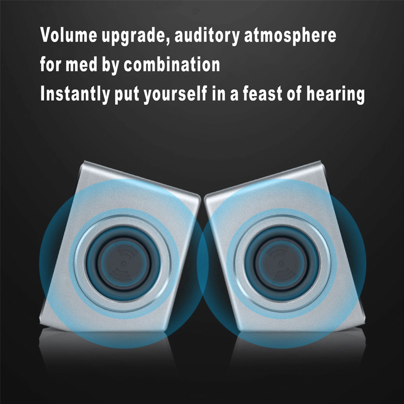 Lenovo M550 Audio- Computer Lautsprecher Schreibtisch Notizbuch Multimedia-praktisch Subwoofer verdrahtet USB Lautsprecher Verstärker Lautsprecher