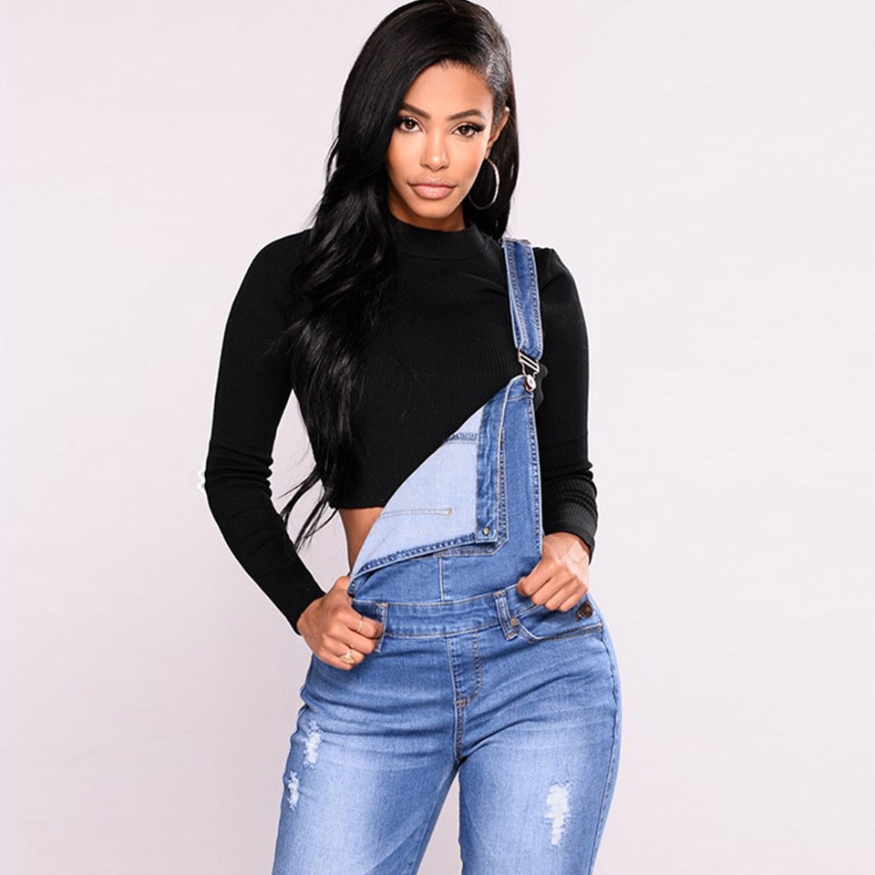 Fleur Hout Jeans Bib Vrouwelijke Gat Afslanken Voeten Jeans Vrouwen Hoge Elastische Plus Size Stretch Jeans Vrouwelijke Gewassen Denim Skinny jeans