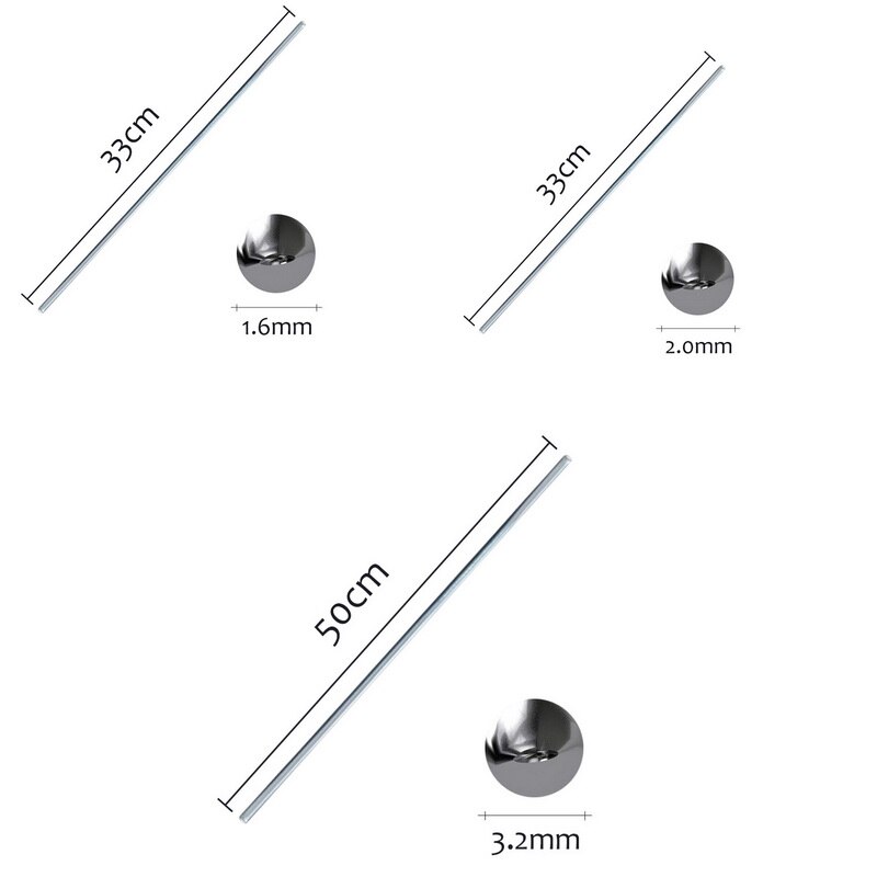 Aluminium Flux Cored Weld Low Temperature Simple Welding Rods Easy For Aluminum Welding Soldering No Need Solder Powder