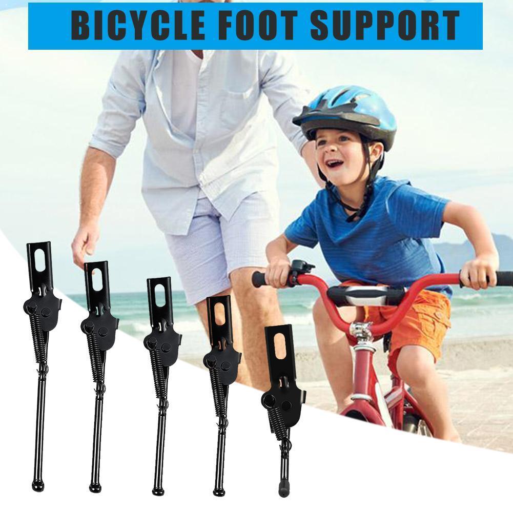 Børnecykel kickstand parkeringsstand barnecykel sidefod stativer til 12/14/16/18/20 tommer tilbehør cykel kickstand suppo h8 q 6