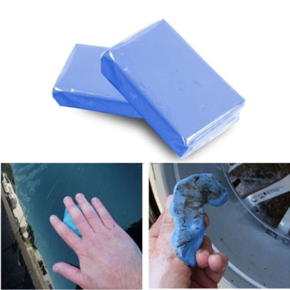1pc 100g biltvätt clay bar magiska bilrengöringsverktyg auto detaljering ren lack biltvätt lera