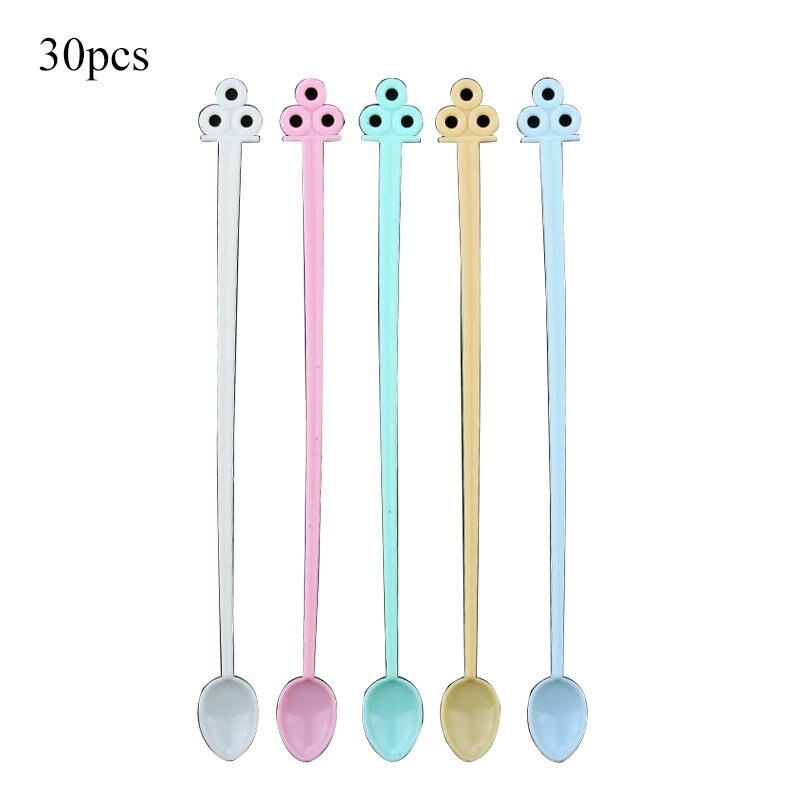 Epoxy Resin Jewelry making tools Silicone Workbenches Plastic beaker UV flashlight sticks Disposable Cup Handmade Craft Supplies: Stirring spoon-30pcs