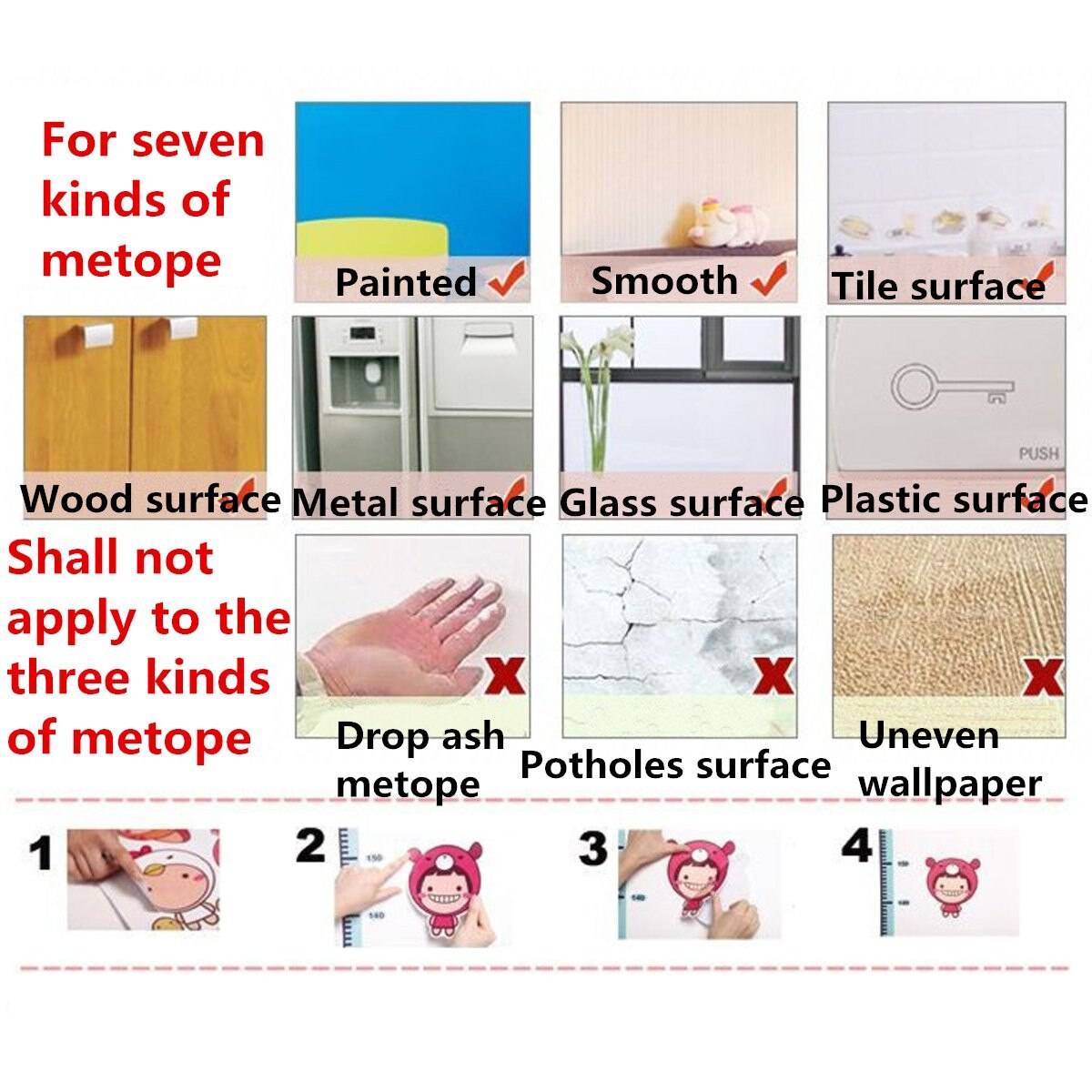 Pegatinas magnéticas para Pizarra de 45x100cm, pizarra para dibujo de tiza para niños, pizarra para oficina, papel tapiz removible autoadhesivo