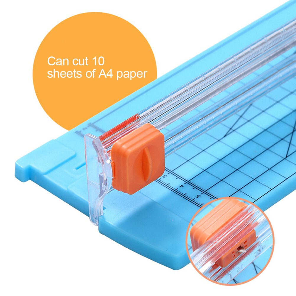A4 Simple Precision Paper Photo Cutter Machine Card Trimmers Crafts Photo Scrapbook Blades DIY Office Home Cutting Tools