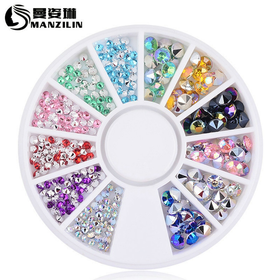 1 Stck gemischt Farbe Chamäleon Diamant Blume Serie Nagel Kunst Wasser Transfer Aufkleber Voll wickelt Hirsch/Lavendel Nagel Tipps DIY