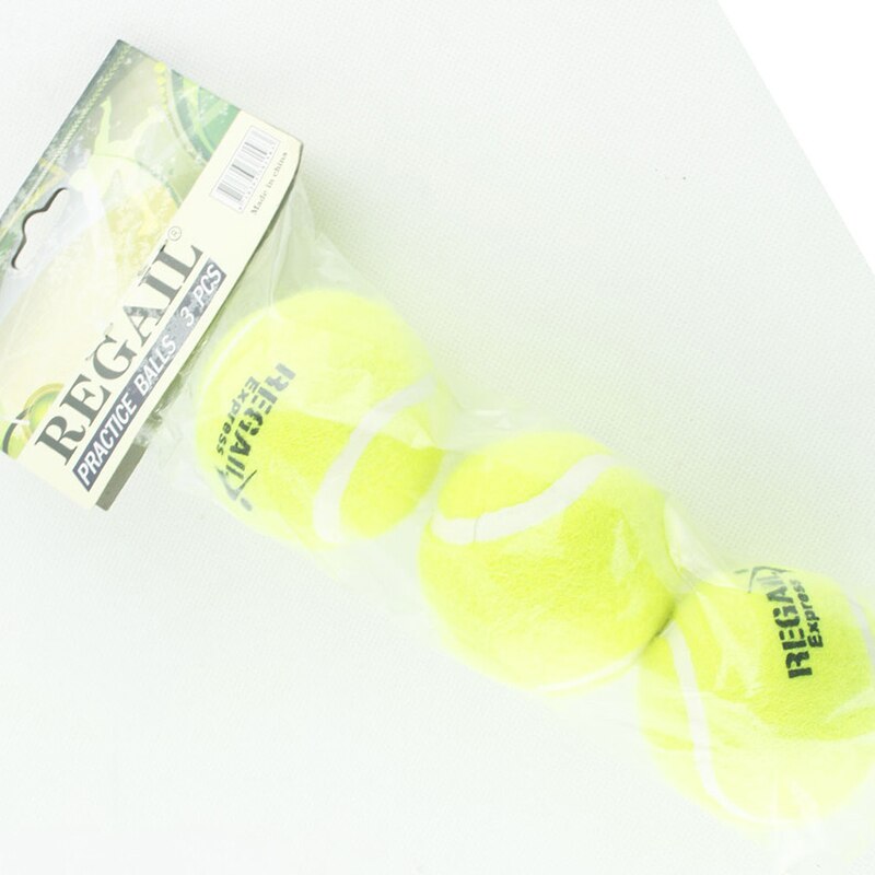 Balles de Tennis en Fiber synthétique de , en caoutchouc pour Sports d'équipe, balle d'entraînement pour enfants et adultes, 3/6 pièces