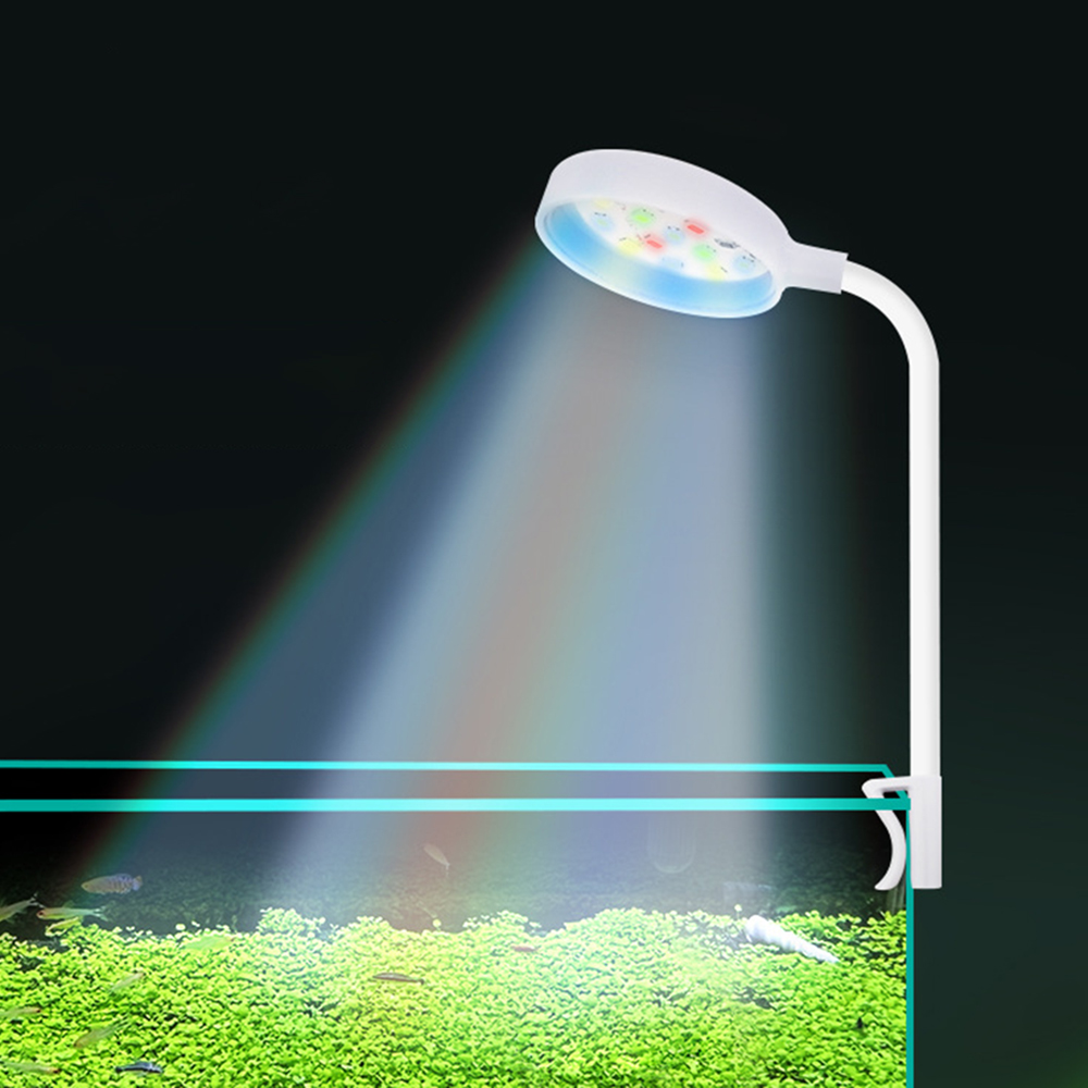 Lumière Led pour petit Aquarium, 1 pièce, éclairage d'herbe aquatique, Mini lumière de remplissage, étanche, accessoires d'aménagement paysager