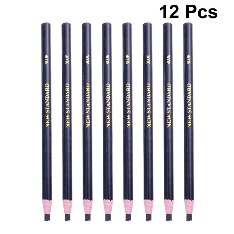 12 stücke schälen-aus Wachs Stift Einfach zu Entfernen Marker für Keramik Glas Tuch Metall Holz Leder Malerei Lieferungen schälen-aus Fett Bleistift: Schwarz