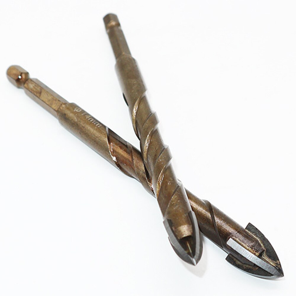 Dizainlife 3/4/5/6/8Mm Cross Hex Tegel Boren Set Keramische Beton gat Opener Harde Legering Driehoek Boor Voor Wandtegels