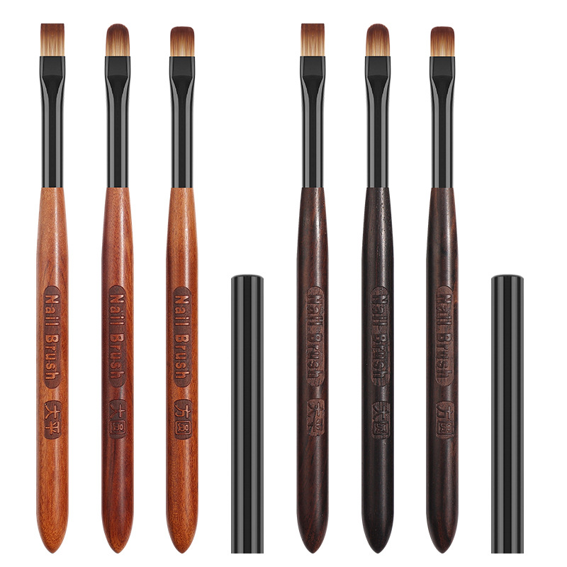 Nail Glue Phototherapy Pen UV Gel Brush Pen Acrylic Nail Art Painting Drawing Liner Brush Manicure Brushes Tool