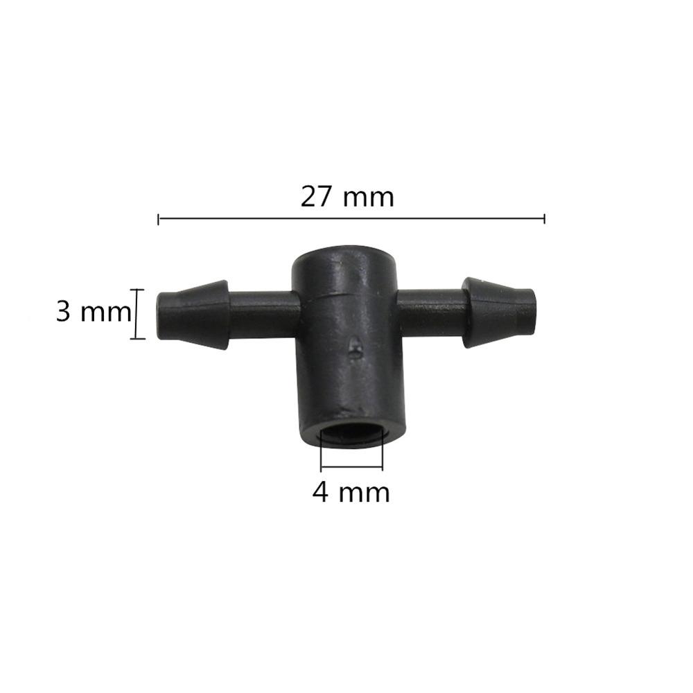 Drip irrigatie druppelaar water Splitter 2-manier, 4-way Cross Connector druppelaar Water diverter druppelen pijl adapter 500 Pcs: 2-way