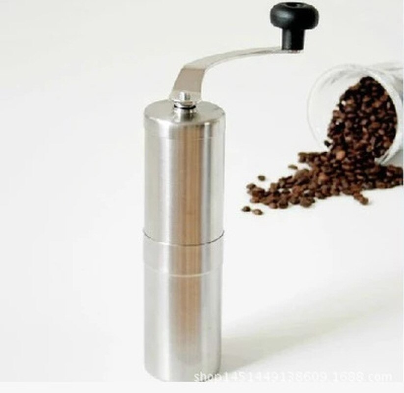 Molinillo de café Manual de acero inoxidable, molinillo de café 30/40g, lavable, núcleo de cerámica, cocina casera, Mini herramienta útil para el hogar MJ7