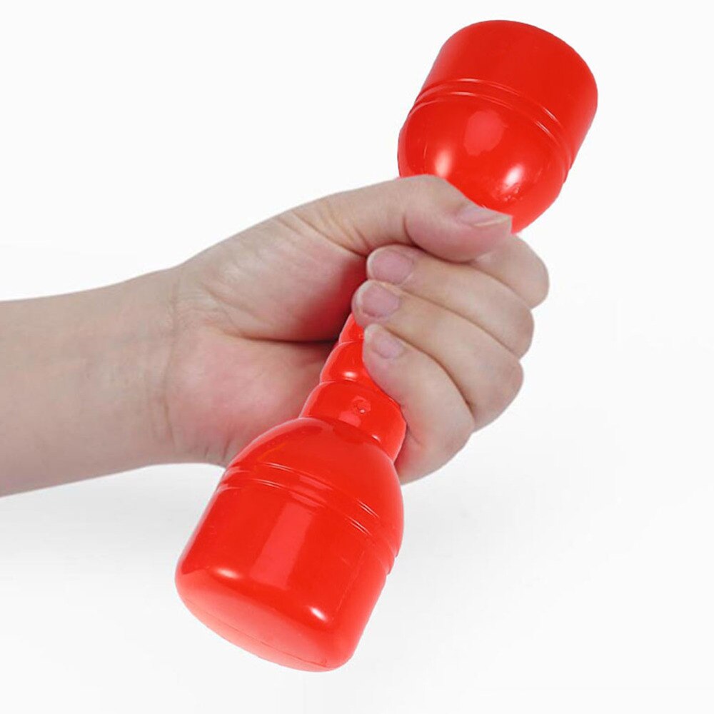 4PCS Durable Colorful Safe Small Dumbbells Exercise Dumbbells Plastic Dumbbells Kids Toddler Children Kindergarten