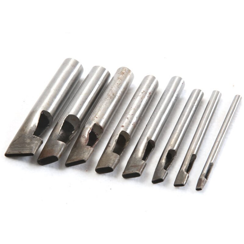 1Pcs Oval Shape Leather Craft Hole Punch Set Punch Belt Watch Band for Leather Working Oblong Shape Punch
