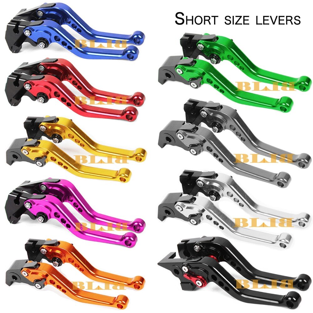 CNC Adjustable Clutch Brake Levers Set Short/Long 2 style 10 colors Fit For KYMCO DOWNTOWN 125/200/300/350