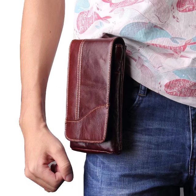 Adtismark Leder Pouch Gürtel Clip Haken Schleife Stoßfest Telefon Fall Abdeckung Tasche Holster Für Multi Smart Telefon Smartphone