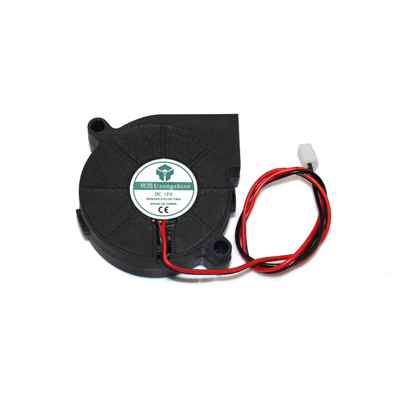 3D Drucker Lüfter 5015 50x50x15mm Kreisel Gebläse Fan 5V 12V 24V 2-Pin Bürstenlosen Kühlung Kühler Fan Neue: WHITE