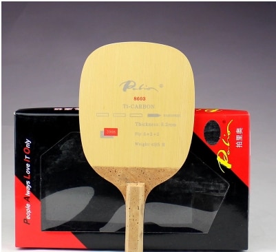 Palio 8603 Carbon Titanium JS racchetta giapponese con racchetta da Ping Pong lama da Ping Pong Bat Tenis De Mesa