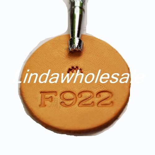 Leather carving printing tool F922,leather tools,stamping leather,steel stamp for metal