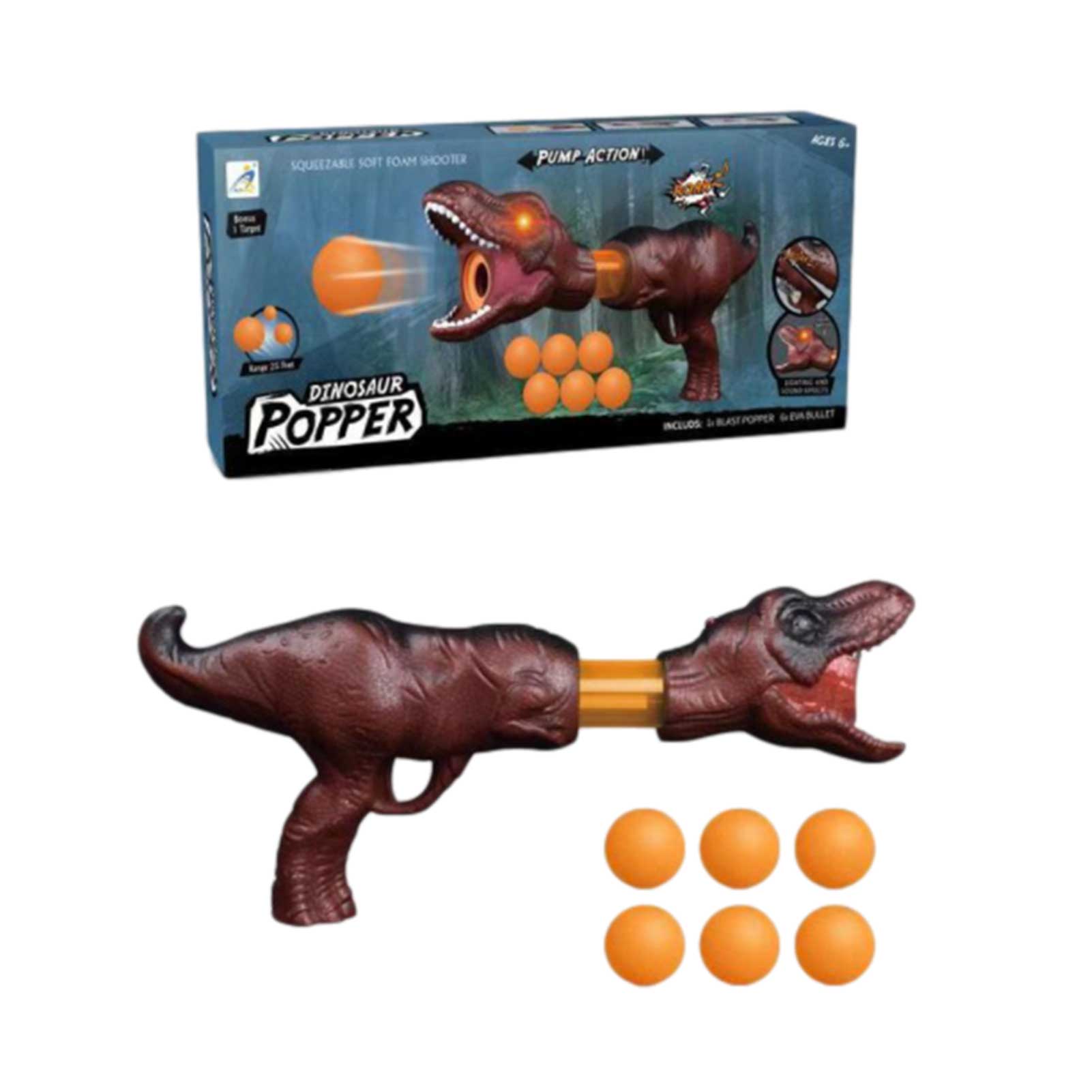 Schieten Speelgoed Set Gemonteerd Concurrerende Dinosaurus Speelgoed: 2