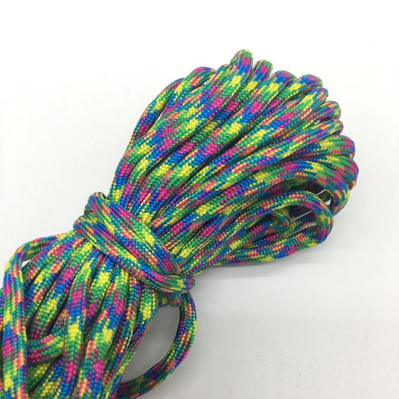 10Yards 550 Parachute Cord Lanyard Rope Mil Spec Type III 7 Strand Climbing Camping Survival Equipment Paracord #002: 15