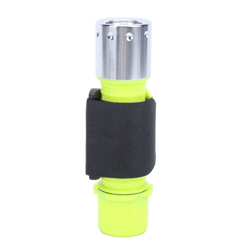 Lampes de plongée à piles, torche étanche IPX8 résistante aux chutes, Portable avec dragonne pour Camping et aventure