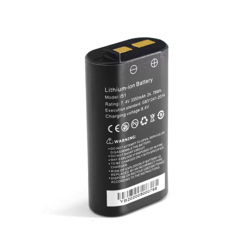 Batería de polímero de iones de litio para cámara IP, probador de CCTV, 7,4 V, 3350mAh, 8MP, CVI, CVBS, Monitor, 9651